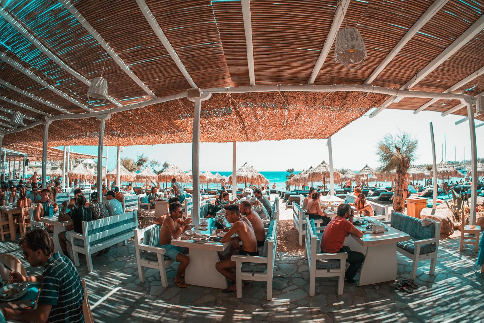 Paradise Beach Camping Platys Gialos  Exteriér fotografie