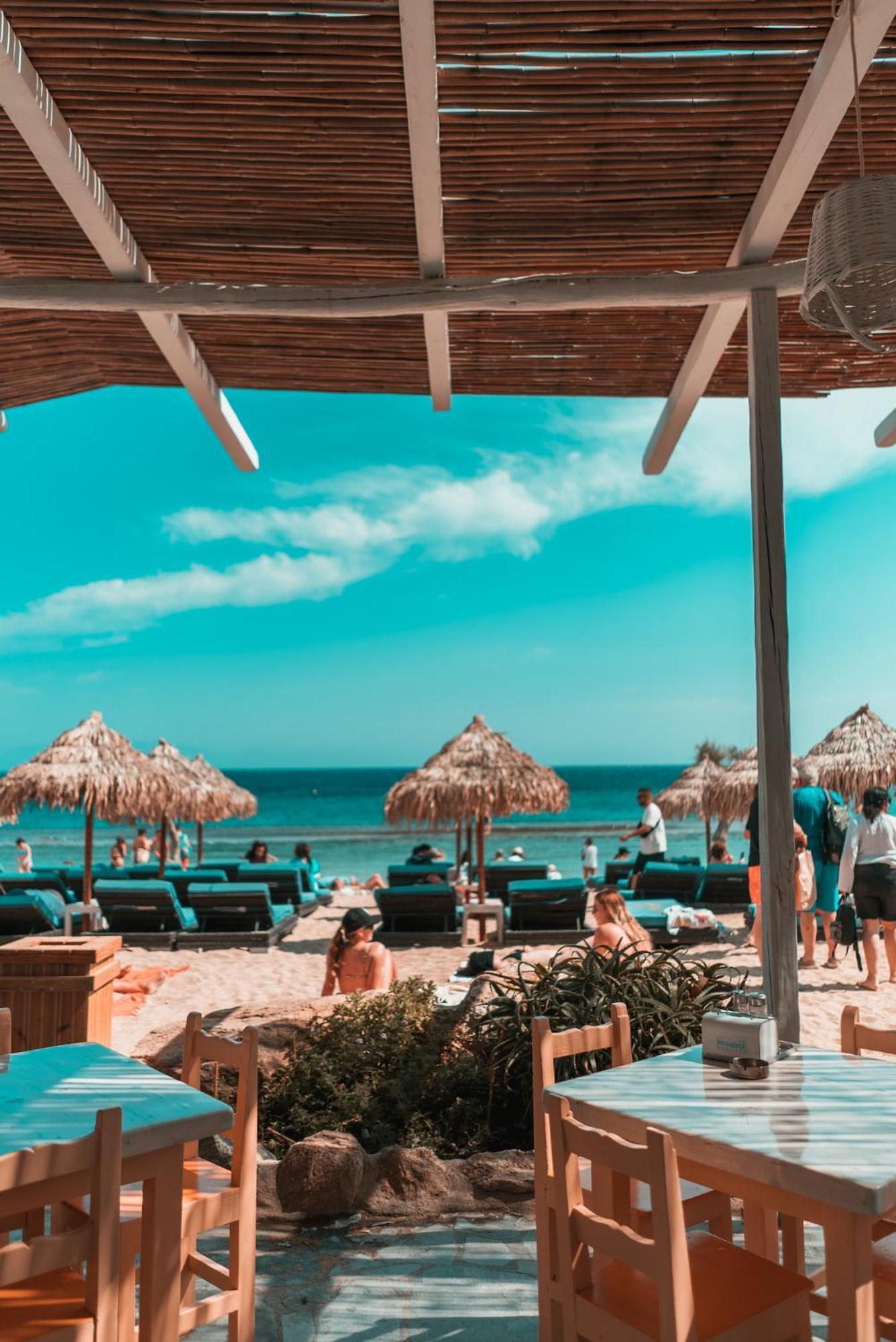 Paradise Beach Camping Platys Gialos  Exteriér fotografie