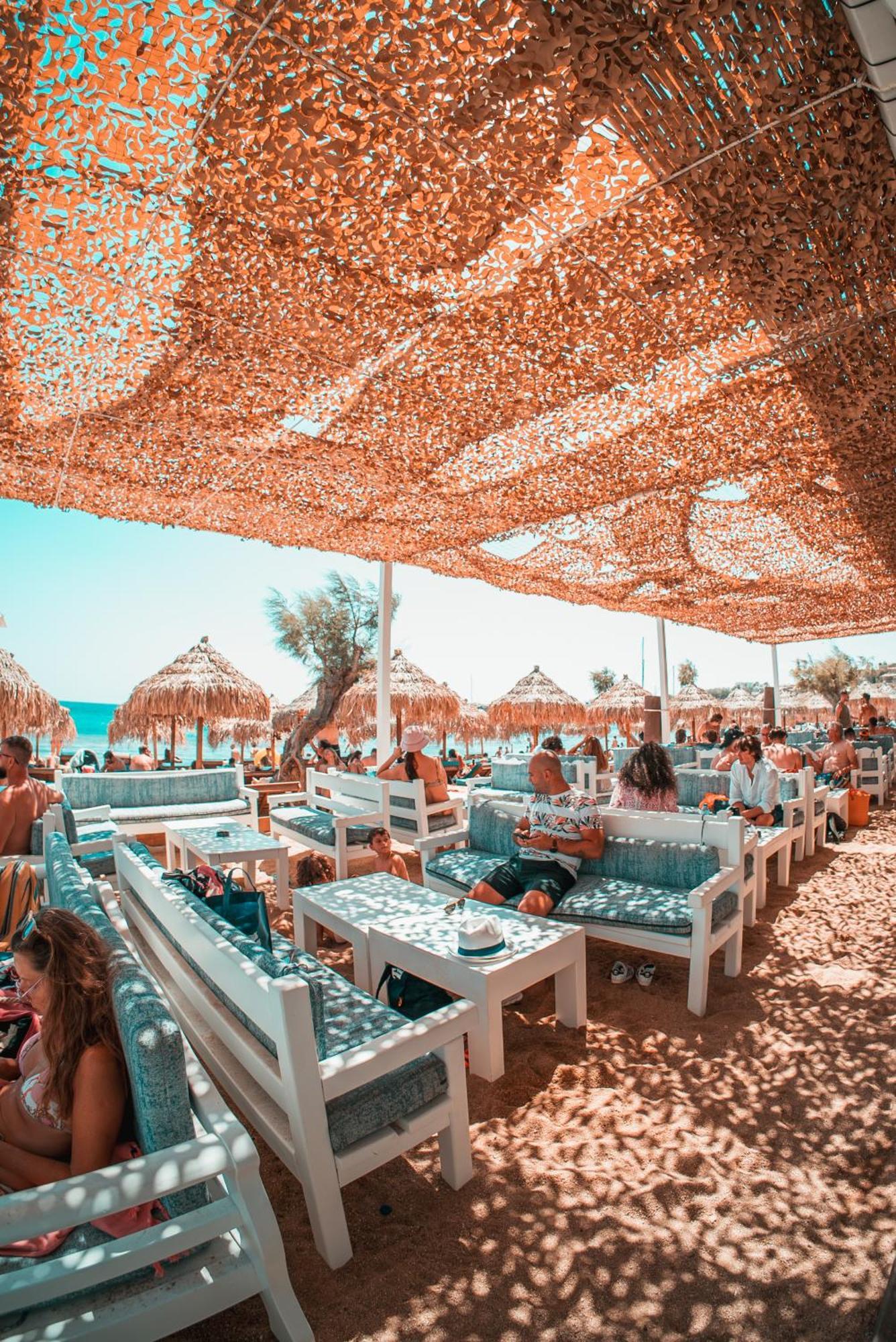 Paradise Beach Camping Platys Gialos  Exteriér fotografie